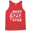 Best Dad Ever Funny Music Note Tank Top