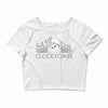 save the clocktower Crop Top