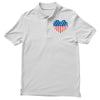 usa flag 2 Polo Shirt