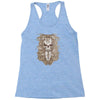 halloween skull Racerback Tank