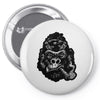 monkey Pin-back button