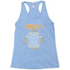 cool virgo Racerback Tank