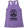 The Title Firefighter Not Earned From Fancy Degree Racerback Tank