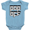 pop off square Baby Bodysuit