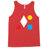 clean bandit shapes geometric Tank Top