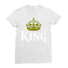king Ladies Fitted T-Shirt