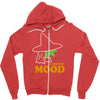 current mood Zipper Hoodie
