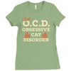 i have o.c.d obsessive cat disorder Ladies Fitted T-Shirt
