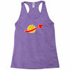 the spaceman logo Racerback Tank