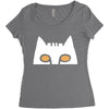 cats Women's Triblend Scoop T-shirt