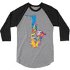 sax addict saxophone 3/4 Sleeve Shirt