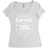 original parts vintage established 1995 perfectly aged Women's Triblend Scoop T-shirt