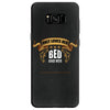 only loves her bed and her (your texs hear) Samsung Galaxy S8