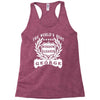 window cleaner Racerback Tank