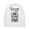 sorry i can't the angel of music is very strict Baby Beanies