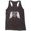 letter c with wings Racerback Tank