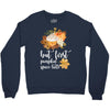 but first pumpkin space latte Crewneck Sweatshirt