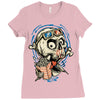 skull movie Ladies Fitted T-Shirt