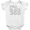 pro black 365 Baby Bodysuit