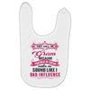 they call me gram partner in crime Baby Bibs