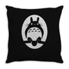 studio ghibli totoro Throw Pillow