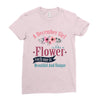 A December Girl Like A Flowers Ladies Fitted T-Shirt