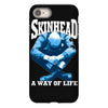 skinhead a way of life blue ideal birthday gift present. iPhone 8