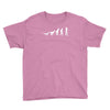icke evolution t shirt   funny Youth Tee