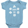 christmas gift carpe dm Baby Bodysuit