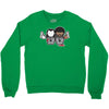 pulp fiction cartoon ideal birthday present or gift Crewneck Sweatshirt