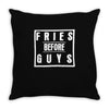 fries Throw Pillow