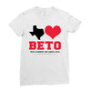 Texas Loves Beto Ladies Fitted T-Shirt