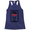 ready fire aim Racerback Tank