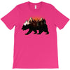 Bear Adventure With Roses T-Shirt