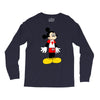 mickey with canada Long Sleeve Shirts
