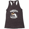 pawsitive catitude Racerback Tank