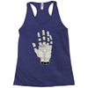 the hand of destiny Racerback Tank