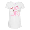 i love lops lots Maternity Scoop Neck T-shirt