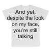 still talking light All Over Men's T-shirt