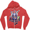 the god of creative juices Zipper Hoodie