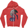 the nightmare before empire Zipper Hoodie