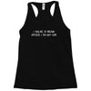 drunk officer Racerback Tank