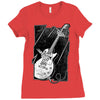 guitarist Ladies Fitted T-Shirt