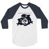 big shark little fish 3/4 Sleeve Shirt