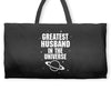 Greatest Husband In The Universe Weekender Totes