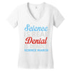 science is real Women's V-Neck T-Shirt