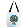 believe in pugcorns Tote Bags