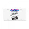 focus and than capture it License Plate