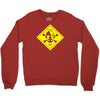 walter white danger Crewneck Sweatshirt