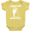under new management funny Baby Onesie